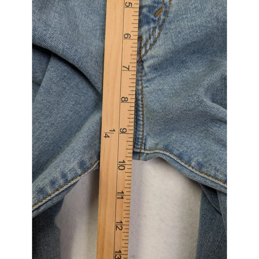 Levis‎ Womens 550 Classic Relaxed Boot Cut Jeans Sz 4 M Stretch Medium Wash Blue